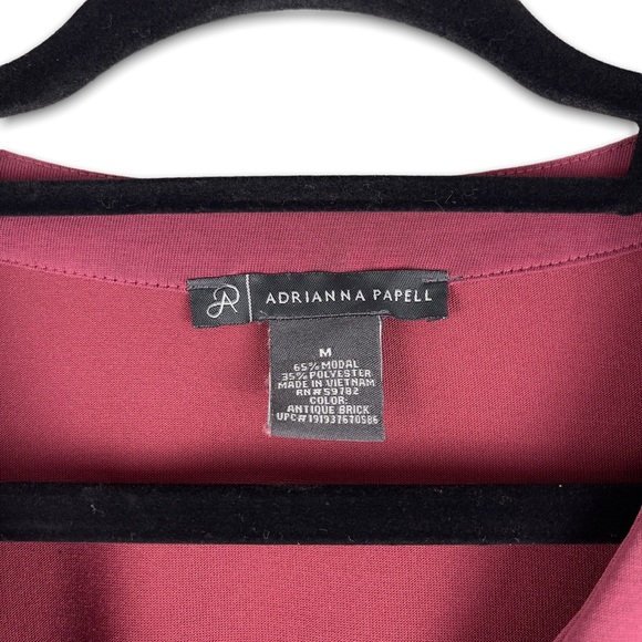 V-Neck Blouse Size Medium | Adrianna Papell - Picture 3 of 7